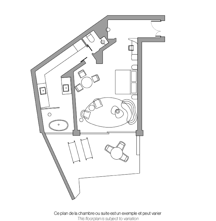 The Maybourne Riviera - Sea View Junior Suite layout 2 furniture.png